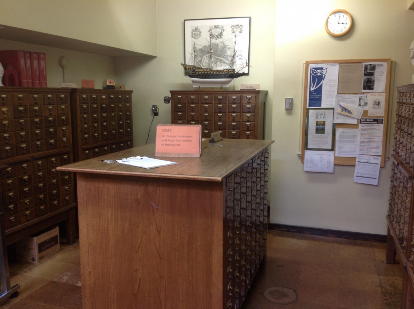 Clark card catalog