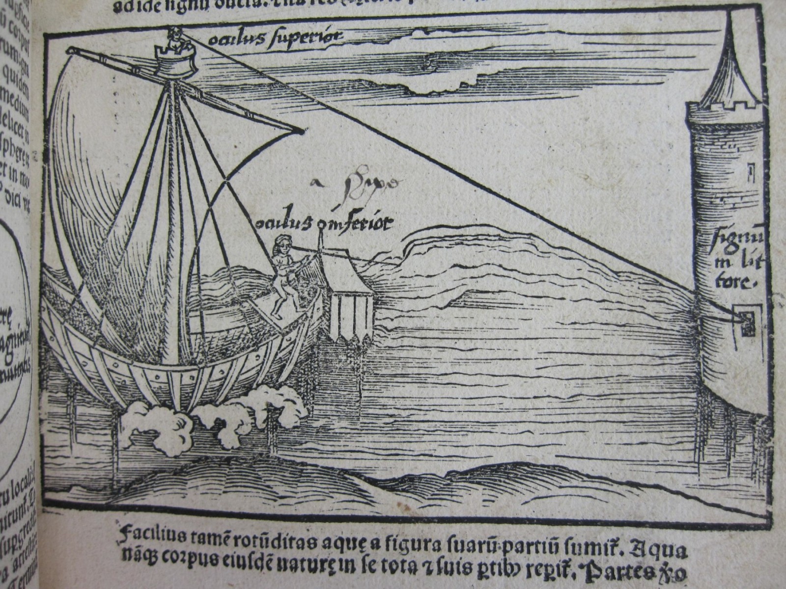 "a shipe"; Gregor Reisch, Margarita philosophica (Basel, 1508)—Clark Library AE3 .R37*